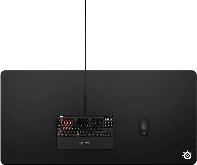 Alt view image 3 of 6 - SteelSeries QcK Gaming Mouse Pad - 3XL Cloth - Optimized For Gaming Sensors - Maximum Control