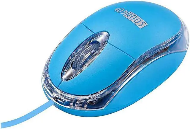 Alt view image 3 of 7 - Kids Mouse 2 Pack [Pink Blue] for Laptop Mini USB Optical Wired Mice fit for Kids Girls Lady use Compatible with Computer Laptop PC Desktop Windows 7/8/10/XP Vista and Mac
