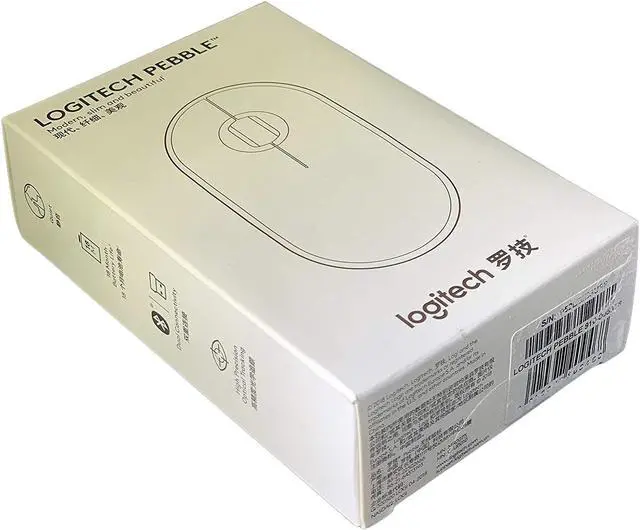Alt view image 3 of 6 - LOGI Pebble M350 Portable Wireless Mouse with Bluetooth or 2.4 GHz Receiver Silent Slim Computer Mouse with Quiet Click for Laptop Notebook PC and Mac - Graphite - Asian Version