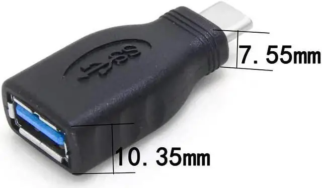 Alt view image 4 of 4 - 2-in-1 Powered Micro USB OTG Adapter 90 Degree Right Angled with Micro USB Power Charging Port for Streaming TV Stick Android Phone or Tablet - 2 Pack
