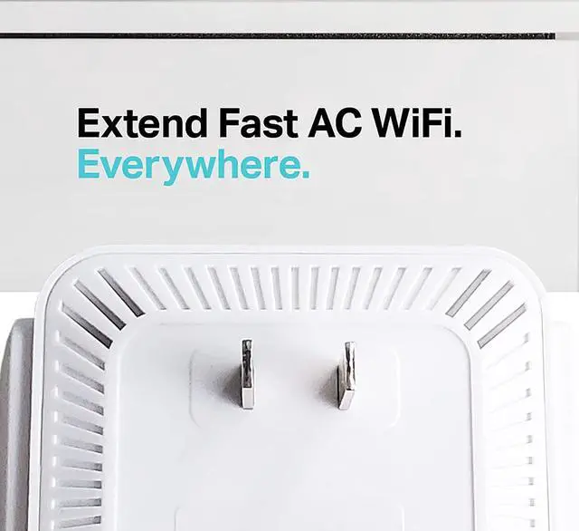 Alt view image 6 of 6 - WiFi Extender WiFi Booster Indoor/Outdoor Repeater Signal Booster 1200Mbps WiFi Amplifier Long Range High Speed 5G/2.4G WiFi Internet Connection (White)