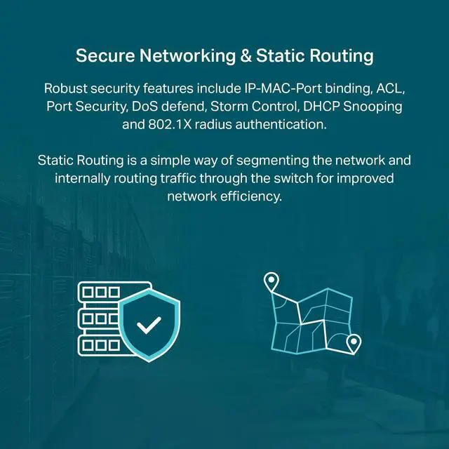 Alt view image 11 of 20 - tp-link tl-sg2008 v3 | jetstream 8 port gigabit smart managed switch | omada sdn integrated | ipv6 | static routing | l2/l3/l4 qos, igmp & link aggregation |limited lifetime protec