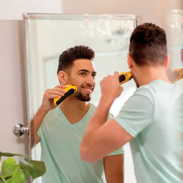 Alt view image 3 of 7 - Wahl Yellow Lifeproof Shaver Replacement Foils, Cutters and Head for 7061 Series - Model 7045-100