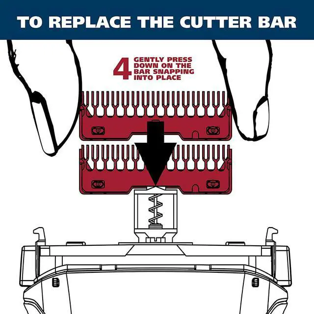 Alt view image 6 of 7 - Wahl Yellow Lifeproof Shaver Replacement Foils, Cutters and Head for 7061 Series - Model 7045-100