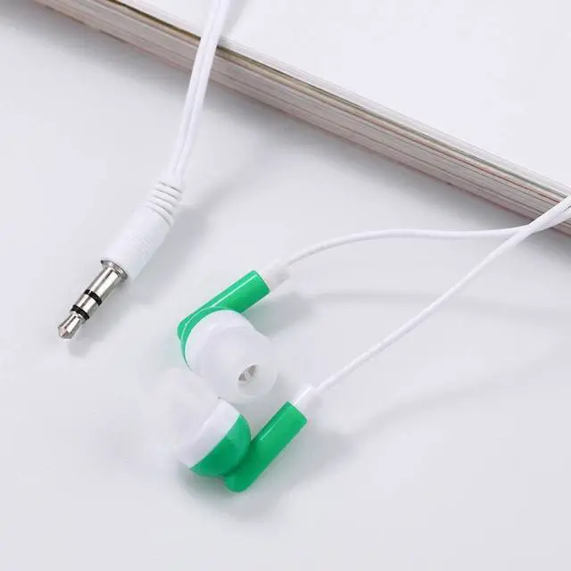 Alt view image 5 of 7 - CN-Outlet Kids Bulk Earbud Headphones 50 Pack Multi Colored, Individually Bagged, Wholesale Disposable Earphones Perfect for School Classroom Libraries Students (50Mixed)