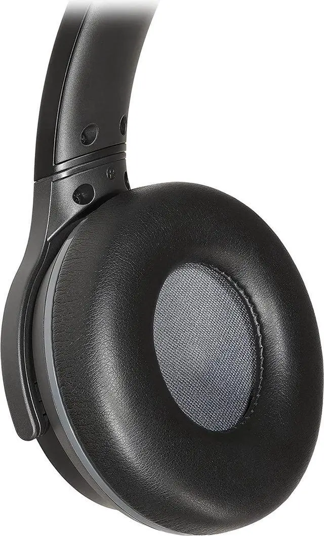 Alt view image 8 of 9 - Audio-Technica ATH-S220BTBK Wireless Over-Ear Headphones Black