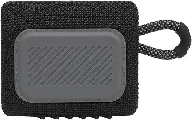 Alt view image 3 of 7 - Go 3: Portable Speaker with Bluetooth Built-in Battery Waterproof and Dustproof Feature - Black