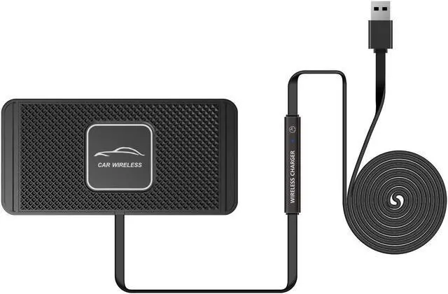 Alt view image 7 of 7 - Wireless Car Charger QC 3.0 USB Adapter Kit Fast 15W 10W 7.5W Quick Charge Qi Charging Pad for iPhone 14 13 12 Mini 11 Pro Max 8 Plus X XR Xs LG G8 Samsung Note 9 Galaxy S10 S20 S21 S22 Android Phones