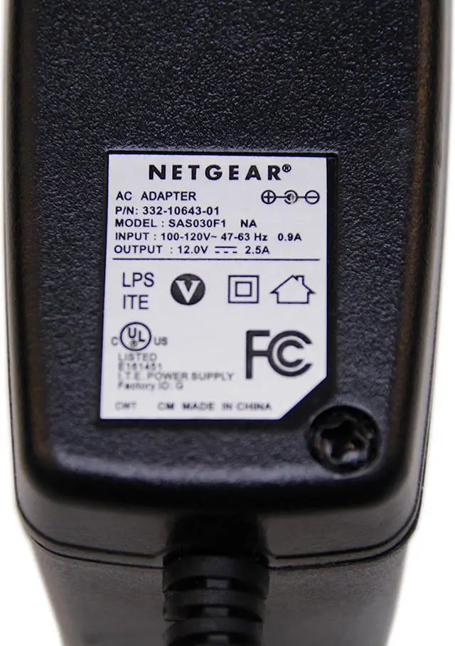 Alt view image 4 of 6 - PAV12V AC/DC Power Adapter for Wireless-AC Access Points (PAV12V-100NAS)