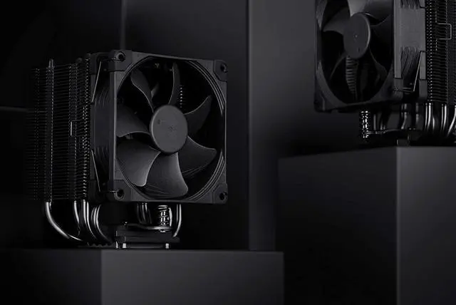 Alt view image 5 of 6 - NH-U9S chromax.Black 92mm Single-Tower CPU Cooler (Black)