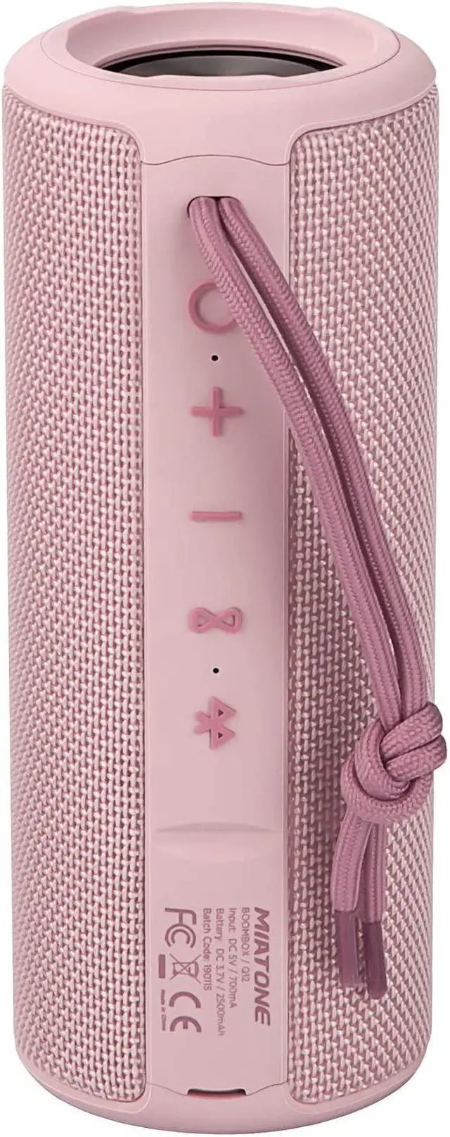 Main image of MIATONE Boombox Outdoor Portable Bluetooth Speaker Waterproof Wireless Speakers Gifts for Women Mothers Mom Wife Her - Pink
