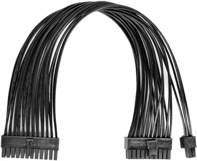 Main image of GinTai 5PCS ATX 24Pin to 20+4Pin Power Supply Cable PSU 20 Pin Male Convert to 24 Pin