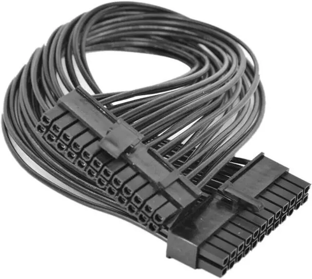 Alt view image 2 of 3 - GinTai 5PCS ATX 24Pin to 20+4Pin Power Supply Cable PSU 20 Pin Male Convert to 24 Pin