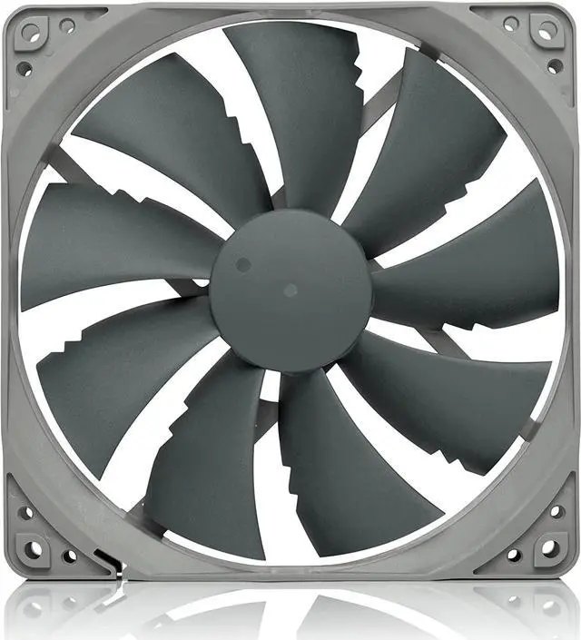 Alt view image 2 of 7 - Noctua NF-P14s redux-1500 PWM, High Performance Cooling Fan, 4-Pin, 1500 RPM (140mm, Grey)