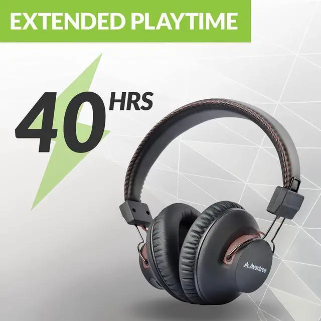 Alt view image 6 of 7 - Avantree DG59M - Bluetooth Headphones with Mic for PS5 & PS4, Wireless Headset with USB Adapter for PC, Laptop, Computer, Gaming & Working from Home, Support in-Game Audio, 40hrs Play Time