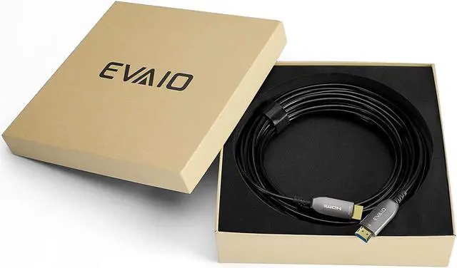 Alt view image 7 of 7 - 8K Fiber Optic HDMI Cable 30 FT HDMI 2.1 48Gbps eARC 8K@60Hz 4K@120Hz Compatible with RTX 3080/3090 Xbox Series X PS5 etc