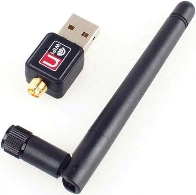 Main image of AC600 Mbps Dual Band 2.4/5Ghz Wireless USB WiFi Network Adapter w/Antenna 802.11