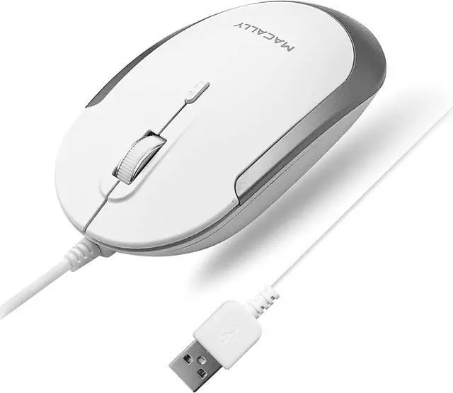 Alt view image 6 of 7 - Macally Compact USB Keyboard and Mouse Combo, Uniquely Designed to Save Space