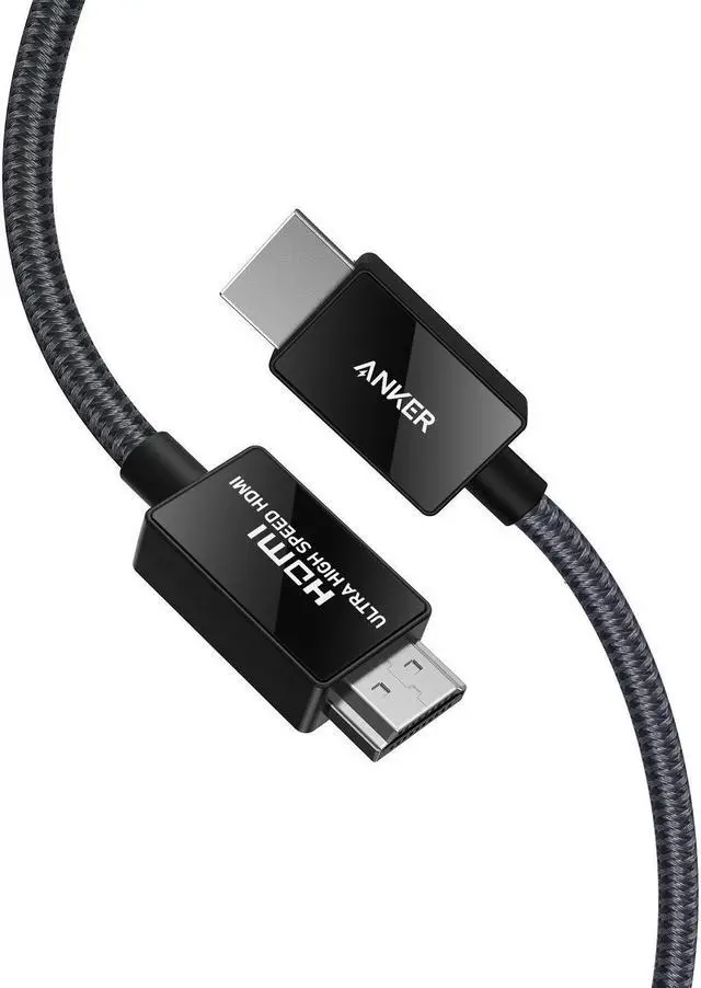 Main image of HDMI Cable 8K@60Hz 6.6FT Ultra High Speed 4K@120Hz 48Gbps Ultra HD HDMI Cable Support Dynamic HDR eARC Dolby Atmos Compatible with PlayStation 5 Xbox Series X  TVs