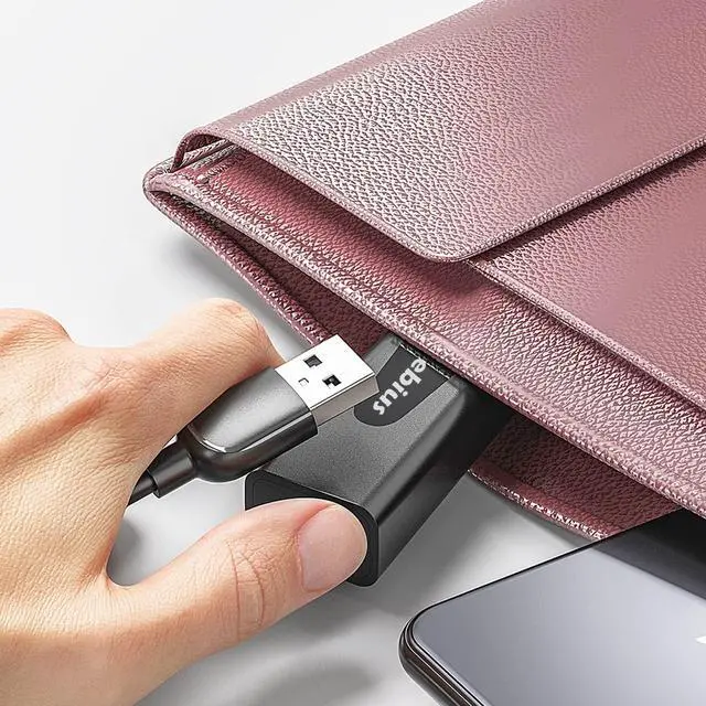 Alt view image 6 of 7 - USB Ethernet Adapter, USB 3.0 to 10/100/1000 Gigabit Ethernet LAN Network Adapter Compatible with Nintendo, MacBook, Surface Pro, Notebook PC with Windows7/8/10, XP, Vista, Mac (TCC-S30A)