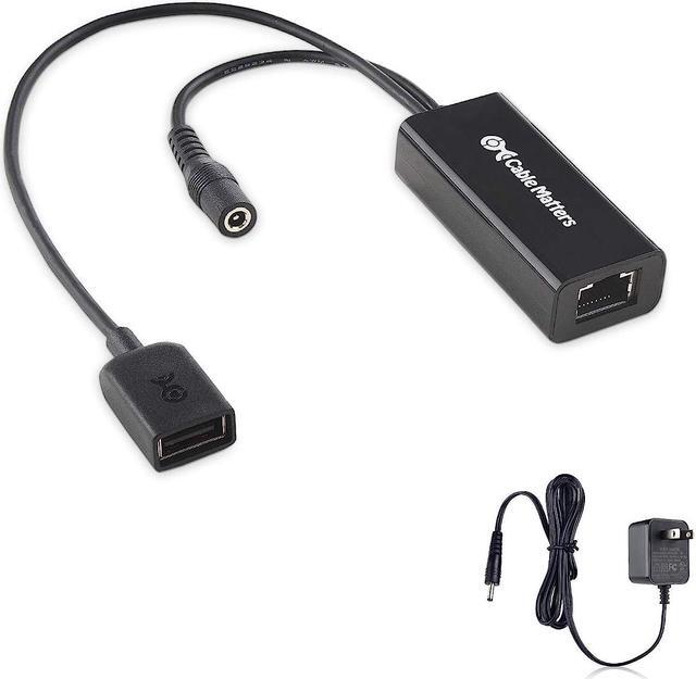 Alt view image 5 of 7 - Cable Matters USB Over Ethernet Extender with Power Adapter up to 150 ft - Full USB 2.0 Support for Keyboard, Mouse, Webcam, and More