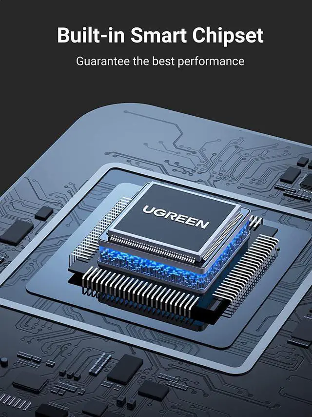 Alt view image 7 of 7 - UGREEN Active HDMI to VGA Adapter with 3.5mm Audio Jack HDMI Female to VGA Male Converter Compatible with TV Stick Raspberry Pi Laptop PC Tablet Digital Camera Nintendo Switch