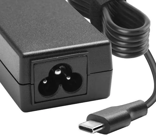Alt view image 3 of 6 - USB C Laptop Charger 45W, for Asus Chromebook C101PA C101P C101 C213SA C213S C214 C223NA C302CA C302C C523NA C523N C223N C423N More Lenovo Hp Dell Acer Type-C Laptop AC Adapter Power Cord