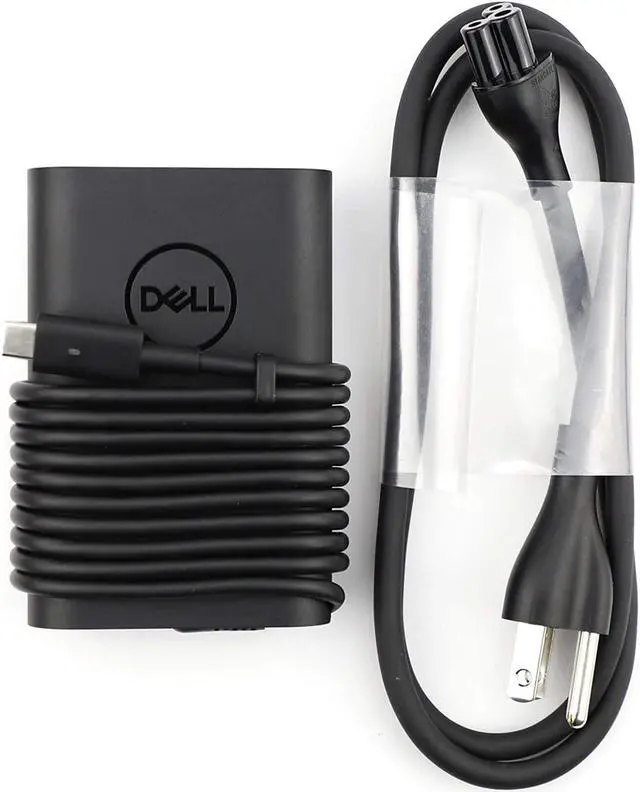 Alt view image 3 of 7 - Laptop Charger 65W Watt USB Type C AC Power Adapter Include Power Cord for Dell Latitude 3400 3500 5290(2in1) 5300 5400 5500 7200(2in1) 7300 7400(2in1), LA65NM170 HA65NM170,02YK0F 0M1WCF