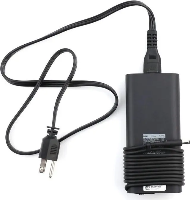 Alt view image 6 of 7 - Genuine Dell 130W(watt) Tip 4.5mm Slim Power AC Adapter for dell XPS 15 9530 9550 9560 9570/Precision M3800 5510 5520 5530 Laptop Charger (HA130PM130/DA130PM130) Power Supply
