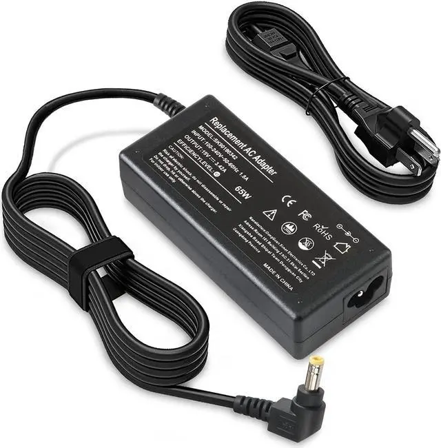 Main image of 19V 3.42A Laptop Charger AC Adapter for Toshiba Satellite C55 C655 C850 C50 L755 C855 L655 L745 P50 C855D C55D S55;Toshiba Portege Z30 Z930 Z830;Satellite Radius 11 14 15 Power Supply Cord