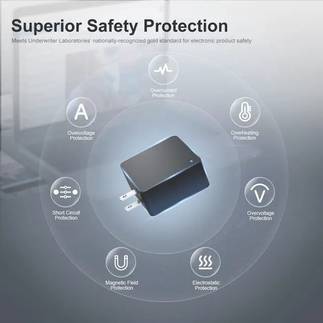 Alt view image 4 of 7 - 65W 45W AC Laptop Charger Fit for Lenovo Ideapad L340 340 L340-15 L340-17 L340-15IWL Touch L340-17IWL Power Supply Adapter Cord