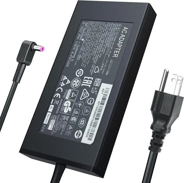Main image of 135W AC Adapter Charger for Acer AN515 V15 V17 7 Gaming Aspire Z3 23" 23.8" Series Z3-615 Z3-710 Z3-715 Predator Helios 300 Aspire 7 A715 Laptop Adapter Power Supply Cord