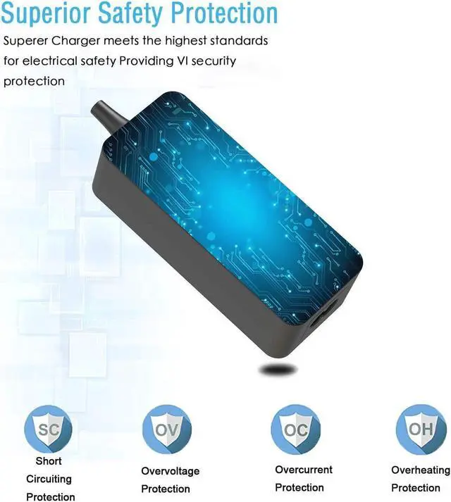 Alt view image 2 of 5 - UL Listed Superer AC Charger Replacement for Acer Aspire V3 V 15 V15 V3-531 V3-551 V3-572 V3-572G V3-572P V3-572PG V3-574 V3-574G V3-574T Laptop Adapter Power Supply Cord