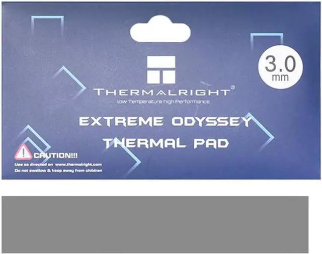 Main image of Thermalright Thermal Pad 12.8 W/mK 120x20x3mm Non Conductive Heat Resistance High Temperature Resistance Silicone Thermal Pads for Laptop Heatsink/GPU/CPU/LED Cooler (3mm)