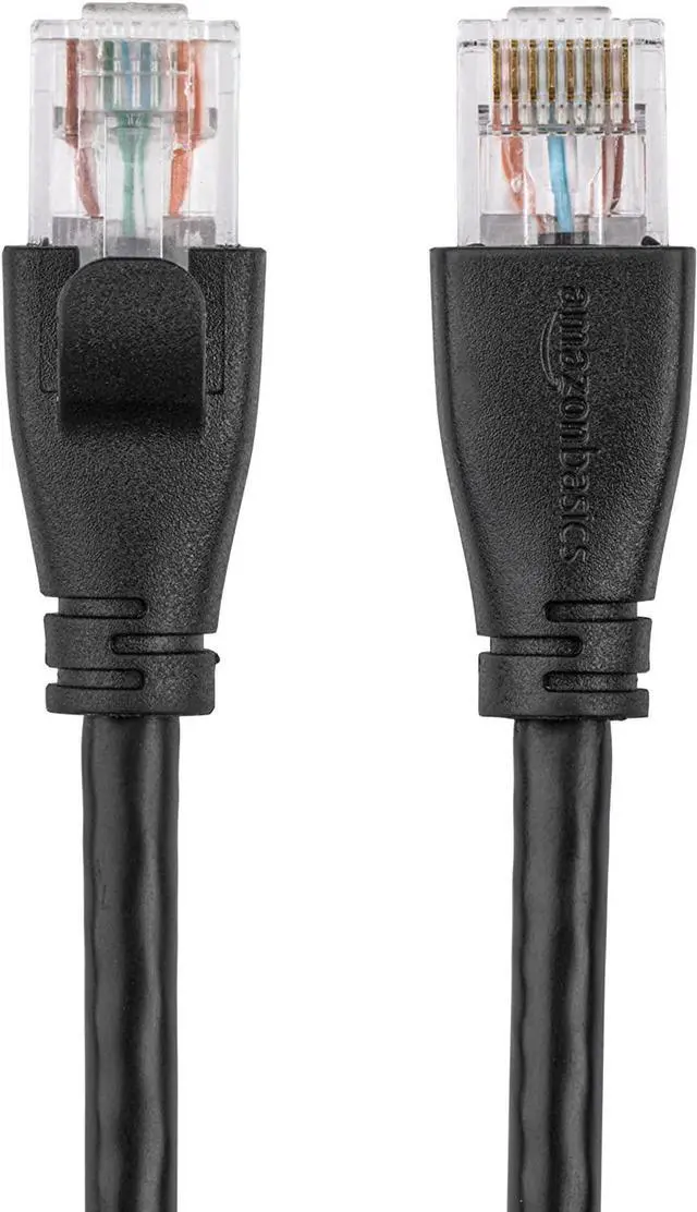 Alt view image 3 of 6 - Basics RJ45 Cat-6 Ethernet Patch Internet Cable - 25 Foot (7.6 Meters)