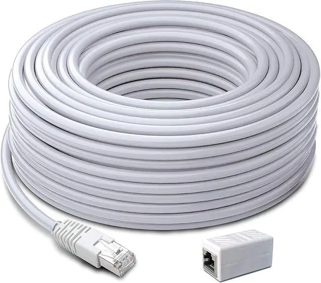 Main image of Security Cat5 Ethernet Cable NVR Extension Cord for PoE Camera 100 Ft/30M SWNHD-30MCAT5E