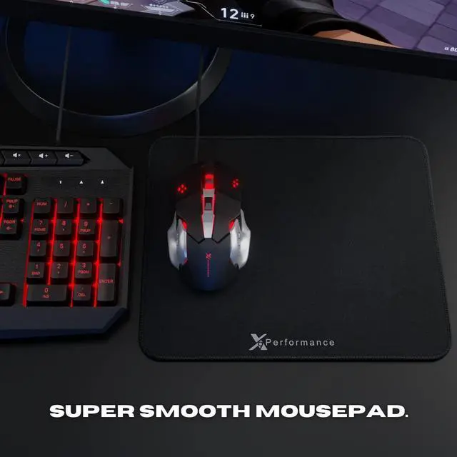 Alt view image 7 of 7 - Gaming Keyboard and Mouse and Headset and Mouse Pad, X9 Performance 4 in 1 RGB Gaming Bundle Set Up - Gaming Mouse and Keyboard Combo Kit Works with Xbox One, PS5, PS4