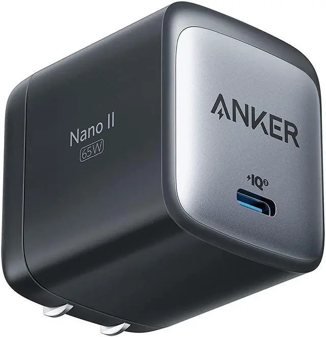 Main image of Nano USB C Charger 65W GaN II PPS Fast Compact Foldable Charger for MacBook Pro Galaxy  iPhone 15 iPad Pro and More