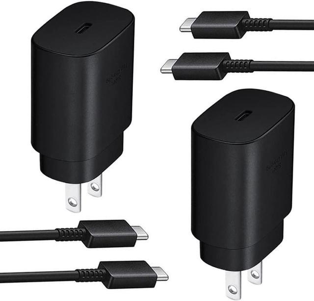 Chargeur Samsung Galaxy S23 ultra Adaptateur USB C 25W Chargeur