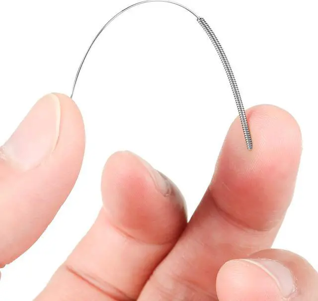 Alt view image 5 of 7 - Frienda 40 Pieces 3D Printer Nozzle Cleaning Kit, 28 Nozzle Cleaners (0.15mm, 0.25mm, 0.35mm, 0.4mm, 0.5mm), 8 Copper Wire Toothbrushes, 2 Tweezers, Storage Boxes