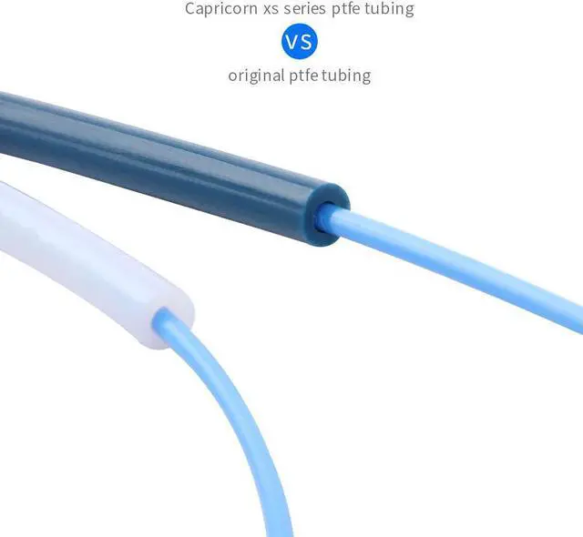 Alt view image 3 of 6 - Upgrade 3D Printer Accessories with All Metal Extruder Feeder, Capricorn Bowden Tubing, Pneumatic Couplers, Bed-Level Springs for Creality Ender 3/Ender 3 Pro/Ender 5 Pro/Ender 5 Plus Ender 3 Upgrades