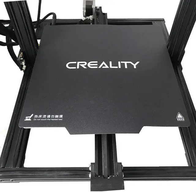 Alt view image 2 of 5 - Official Creality Ultra-Flexible Removable Magnetic 3D Printer Build Surface Heated Bed Cover for CR-10/CR-10S/Ender 3 Max/Ender 3 Max Neo/SV06 Plus/SV04 IDEX/Longer LK5 Pro 3D Printer 310X310MM