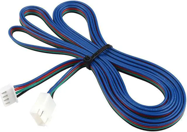 Alt view image 2 of 7 - FYSETC 3D Printer Vorn 2.4 Stepper Motor Extension Cables 2PCS : XH2.54-4P 2M/78.7inch Female 4P to Male 4P Motor Extension Wire White Terminal Connector Cable for Voro 2.4 3D Printer Accessories