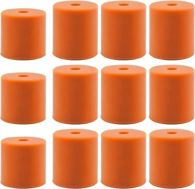 Main image of 3D Printer Heat Bed Leveling Parts,Silicone Column Solid Mounts,Leveling Spring Replacement Part (12 Pack)