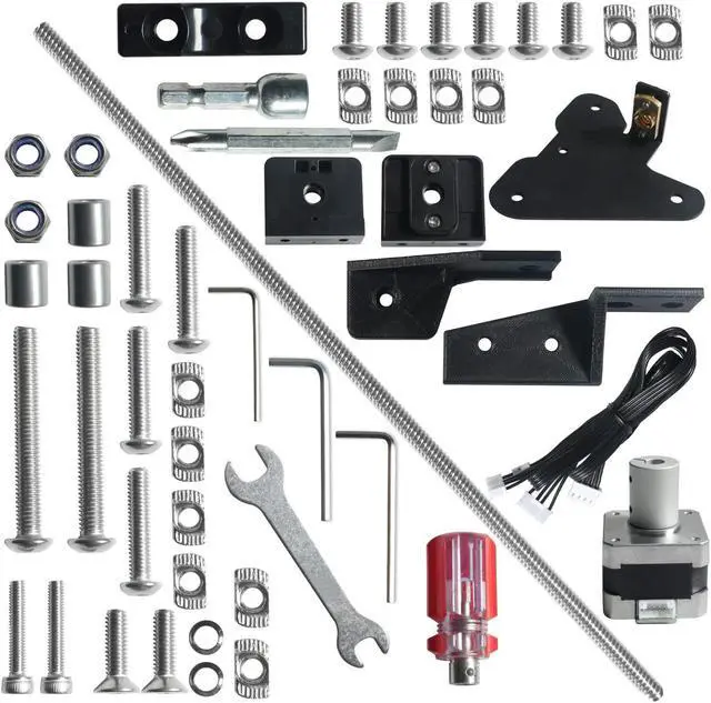 Main image of Ender 3 Dual Z Axis Upgrade Kits for Creality Ender 3,Ender 3 Pro,Ender 3 V2,Voxelab Aquila,with Lead Screw 42-34 Stepper Motor 3D Printer Accessories Parts