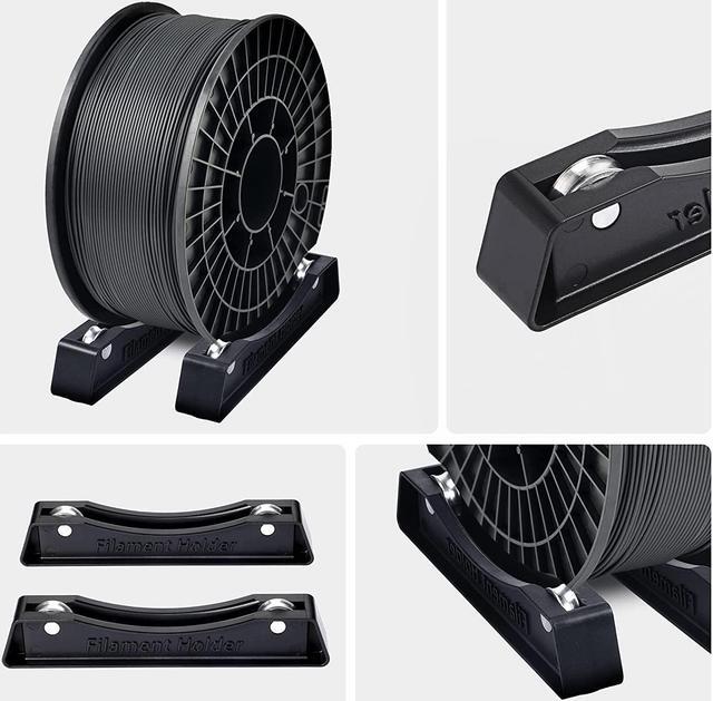 Alt view image 5 of 6 - Weewooday 3D Printer Filament Spool Holder Filament Holder Fits All Spools of Any Size and All Types for PLA/ABS/TPU/Other 3D Printing Materials(6 Set)