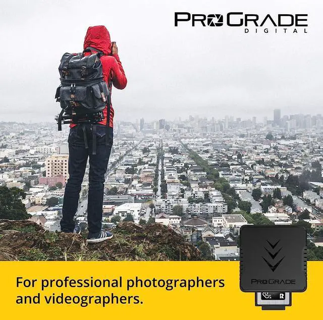 Alt view image 3 of 7 - Type B and SD UHS-II Dual-Slot Memory Card Reader by ProGrade Digital | USB 3.2 Gen 2 for Professional Filmmakers, Photographers & Content Creators