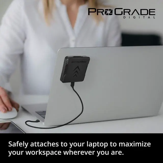 Alt view image 6 of 7 - Type B and SD UHS-II Dual-Slot Memory Card Reader by ProGrade Digital | USB 3.2 Gen 2 for Professional Filmmakers, Photographers & Content Creators
