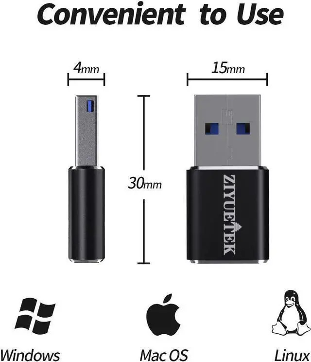 Alt view image 7 of 7 - Micro SD Card Reader USB 3.0 Aluminum USB 3.0 Portable Memory Card Reader Adapter for PC