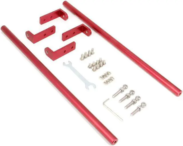 Alt view image 4 of 7 - Red Supporting Rod Set for Ender 3D Printer, Upgrade 3D Printer Supply Parts for 3D Printer Ender 3/Ender 3 pro/Ender 3 V2 3D Printer (365MM)